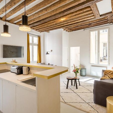 Habitat Parisien - 2Br-2Ba - Marais - Hotel De Ville Zewnętrze zdjęcie
