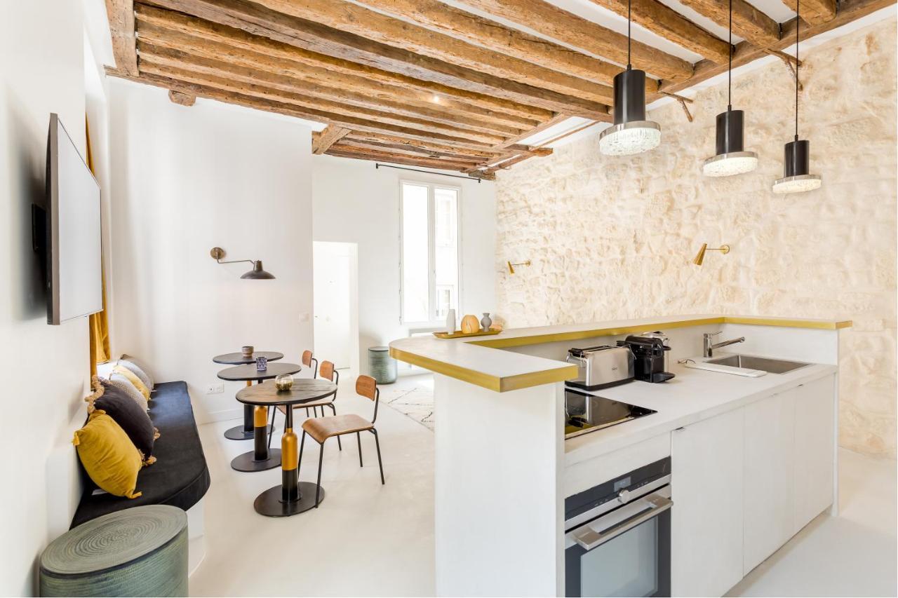Habitat Parisien - 2Br-2Ba - Marais - Hotel De Ville Zewnętrze zdjęcie